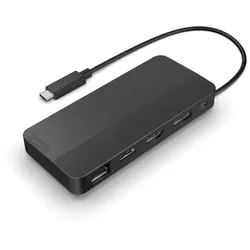 Lenovo 40B90000WW laptop-dockingstation & portreplikator Kabelgebunden USB 3.2 Gen 1 (3.1 Gen 1) Type-C Schwarz