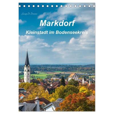 Markdorf - Kleinstadt im Bodenseekreis (Tischkalender 2026 DIN A5 hoch), CALVENDO Monatskalender