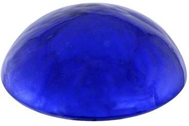 Achla Designs Glass Toadstool Gazing Globe Ball, 9 Inch Diameter, Cobalt Blue