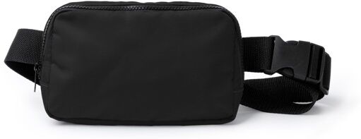 Sac banane personnalisable en nylon recyclé hydrofuge Avalon noir TAILLE UNIQUE ADULTE