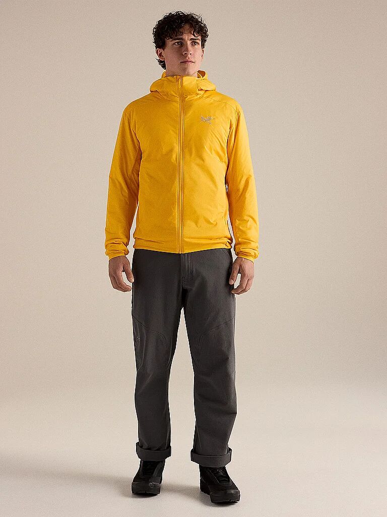 ARCTERYX Herren Isojacke Atom Hoodie gelb   S M