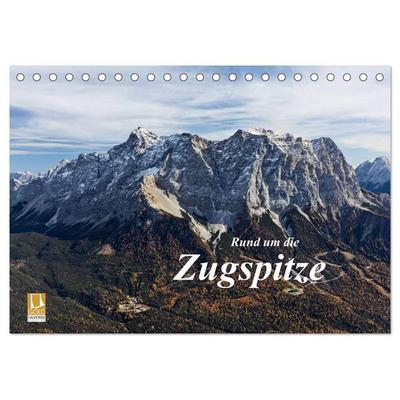 Rund um die Zugspitze (Tischkalender 2026 DIN A5 quer), CALVENDO Monatskalender
