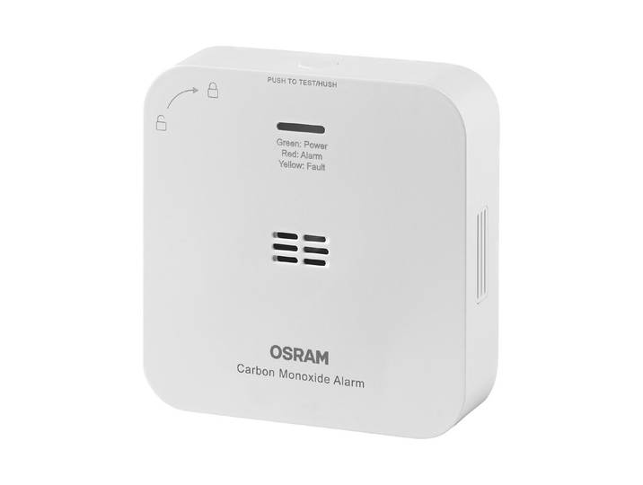 Osram Smart WiFi Sensor zur Kohlenmonoxiderkennung weiss