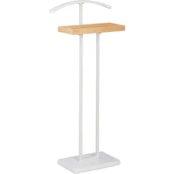 Relaxdays, Garderobe + Kleiderstange, Stummer Diener