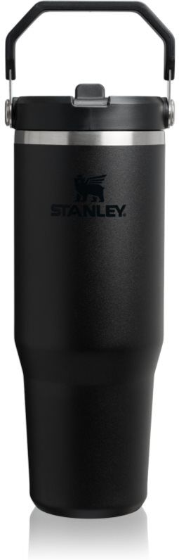 Stanley IceFlow™ Flip Straw Tumbler bouteille d’eau en acier inoxydable Black 2.0 890 ml
