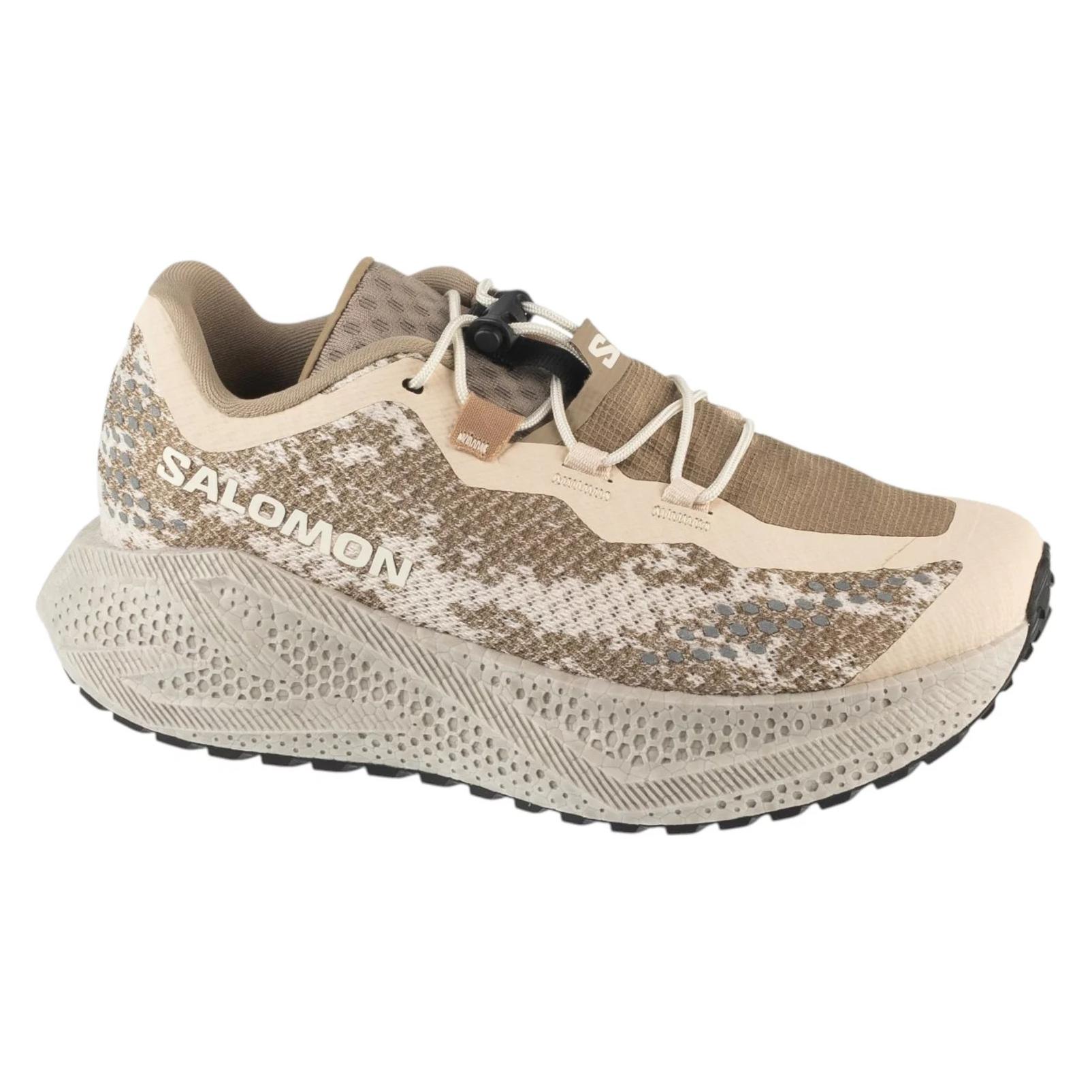 Salomon Laufschuhe Damen Aero Glide 4 Grvl - tapioca/desert tan (40.5) (L45407300)