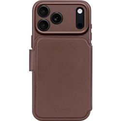 Decoded Decoded Leather Detachable Wallet iPhone Backcover iPhone 17 Pro Max Braun D26IPO17PMDW5CN