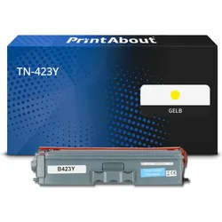Toner kompatibel mit Brother TN-423Y - Gelb - Hohe Kapazität