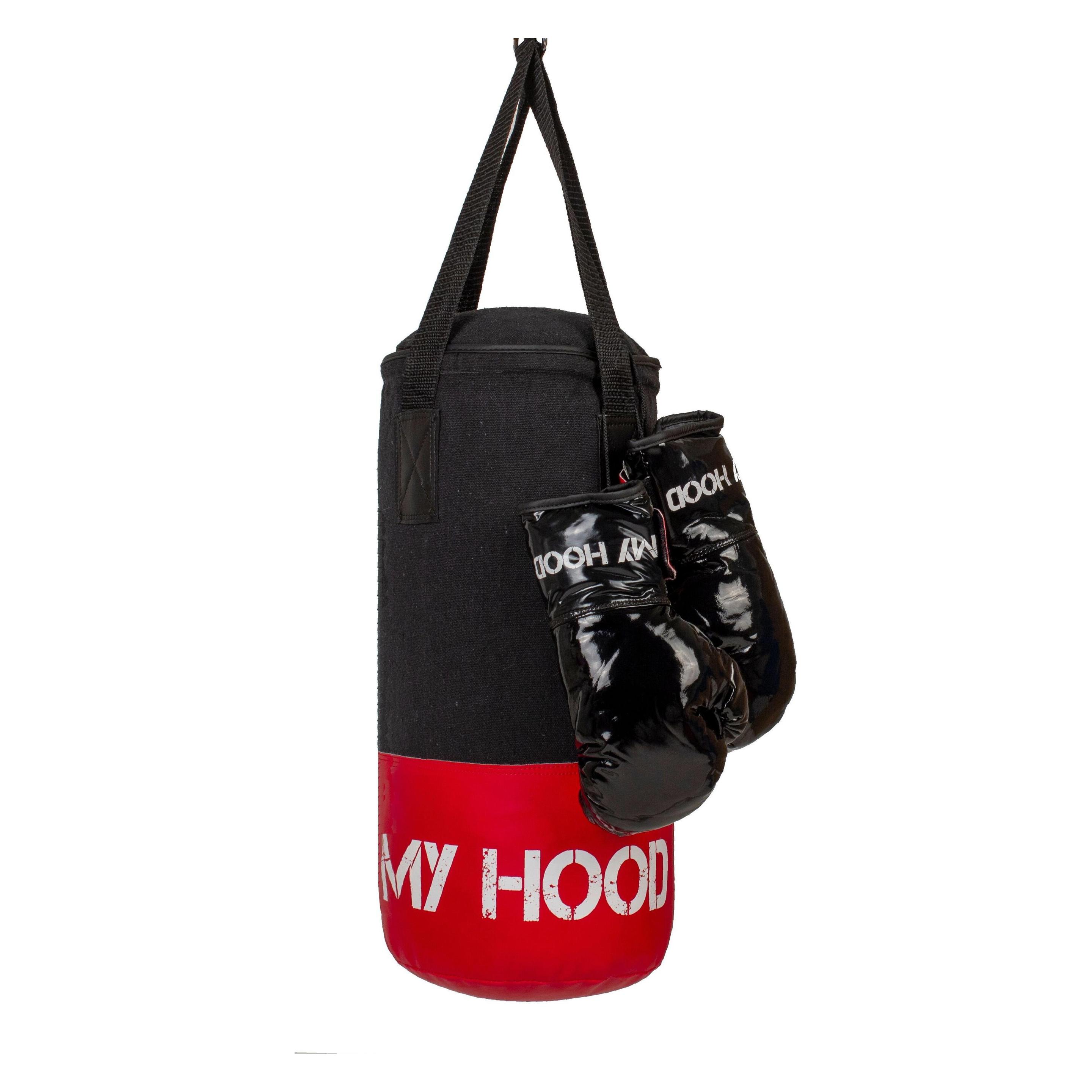 Euro Play My Hood - Boxing Bag with Gloves 4 kg, 4-10 Years (201042) (22 cm) (201042)