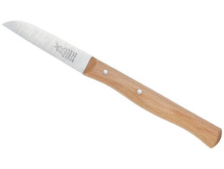 WINDMÜHLEN Gemüsemesser 65mm, Nicht rostfrei, Holz, weiß
