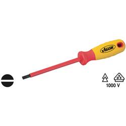 Vigor 0309375 VDE Schlitz-Schraubendreher Klingenbreite: 4 mm Klingenlänge: 100 mm V2029