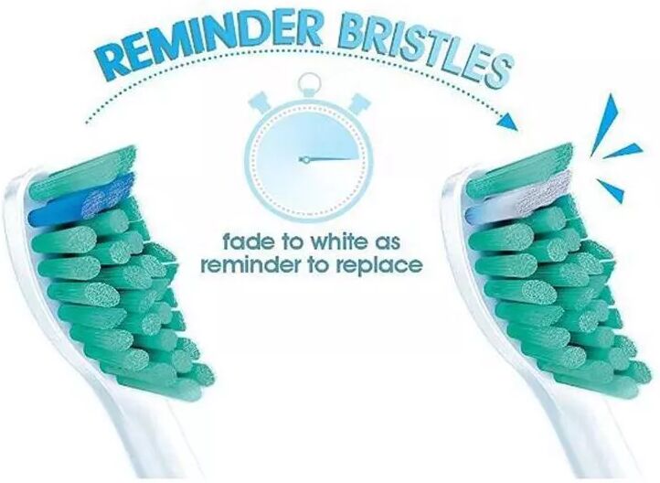 INF Têtes de brosse de rechange, paquet de 4 Blanc