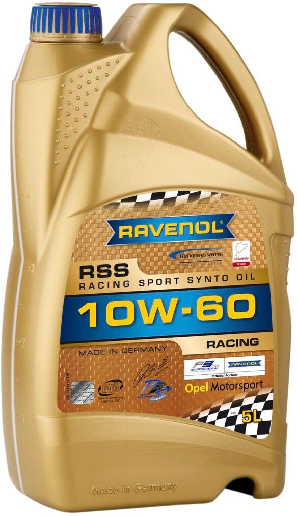 Huile moteur RAVENOL 1141100 RSS 10W60 5L