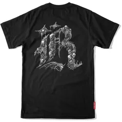 Loose Riders, Velotrikot, Zombified S/S Trikot (XXL), Schwarz, XXL