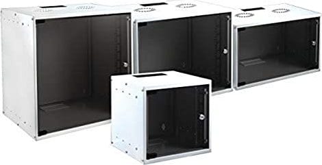 EFB-Elektronik 19" 06HE Wandgehäuse Basic, FLAT-Pack, Tiefe 600mm, RAL9010 WGB-1906WS.60