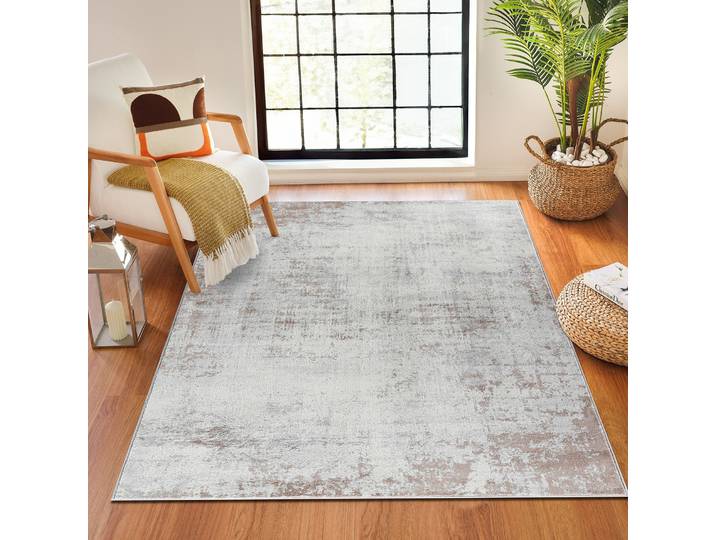 Teppich LIVABLISS WAMBA , beige, B:120cm H:10mm L:170cm, Polypropylen, Teppiche, Teppich