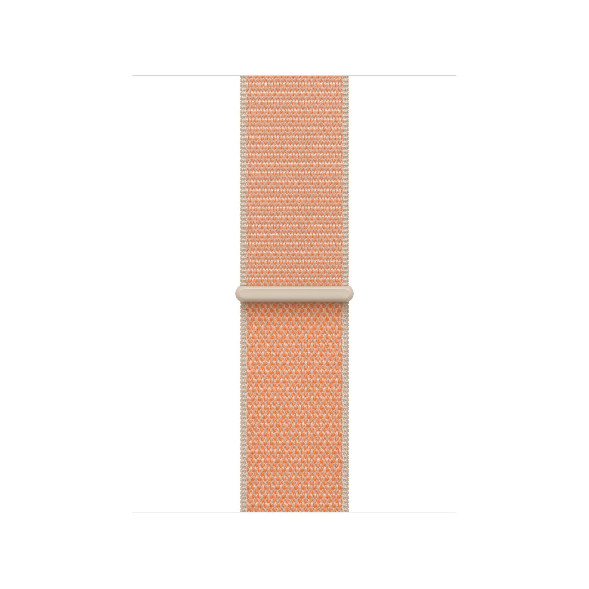 Apple 42 mm Sport Loop Cantaloupe orange
