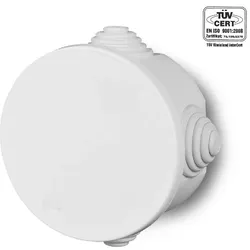 Abzweigdose Verteilerdose Klemmdose rund Aufputz IP44 ø100mm E-P 31.3