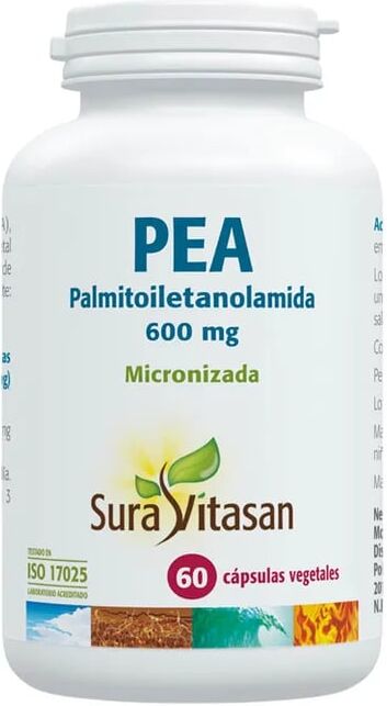 Sura Vitasan PEA Palmitoiletanolamida 60 Caps