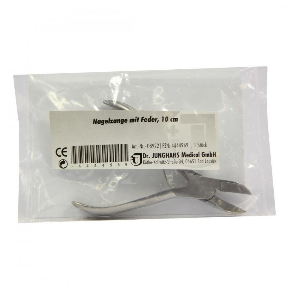 Dr. Junghans Medical GmbH Nagelzange mit Feder 10 cm 04444969