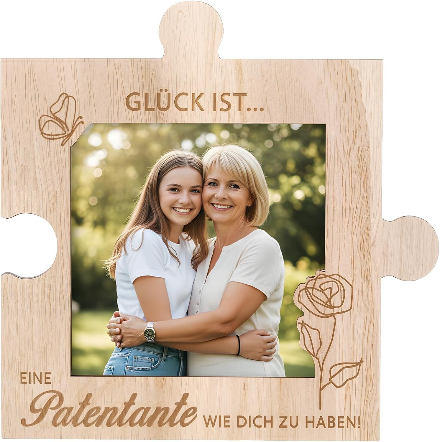 Houten Fotolijst met Magnetische Bevestiging voor Peettante