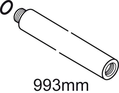 Ideal Standard d:25, Abstand L=993mm, A861144AA