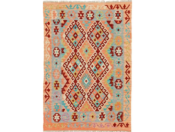 Kelim Afghan Heritage Teppich 105x148 Handgewebt Orientteppich Wolle