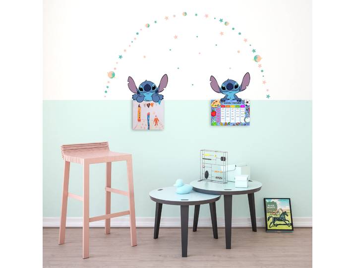 Wandtattoo KOMAR Stitch Dream - Größe 50 x 70 cm , bunt, Disney, Folie, Wandtattoos, Wandtattoo, selbstklebend, Wandsticker, Kinderzimmer