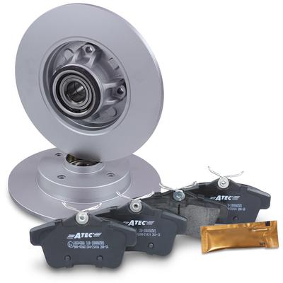 Atec Bremsscheiben + Bremsbeläge Hinterachse [Hersteller-Nr. 40577934] für Ds, Citroën