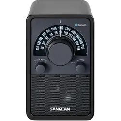 Sangean WR-15BT (Genuine 150) (FM, Bluetooth, NFC), Radio, Schwarz