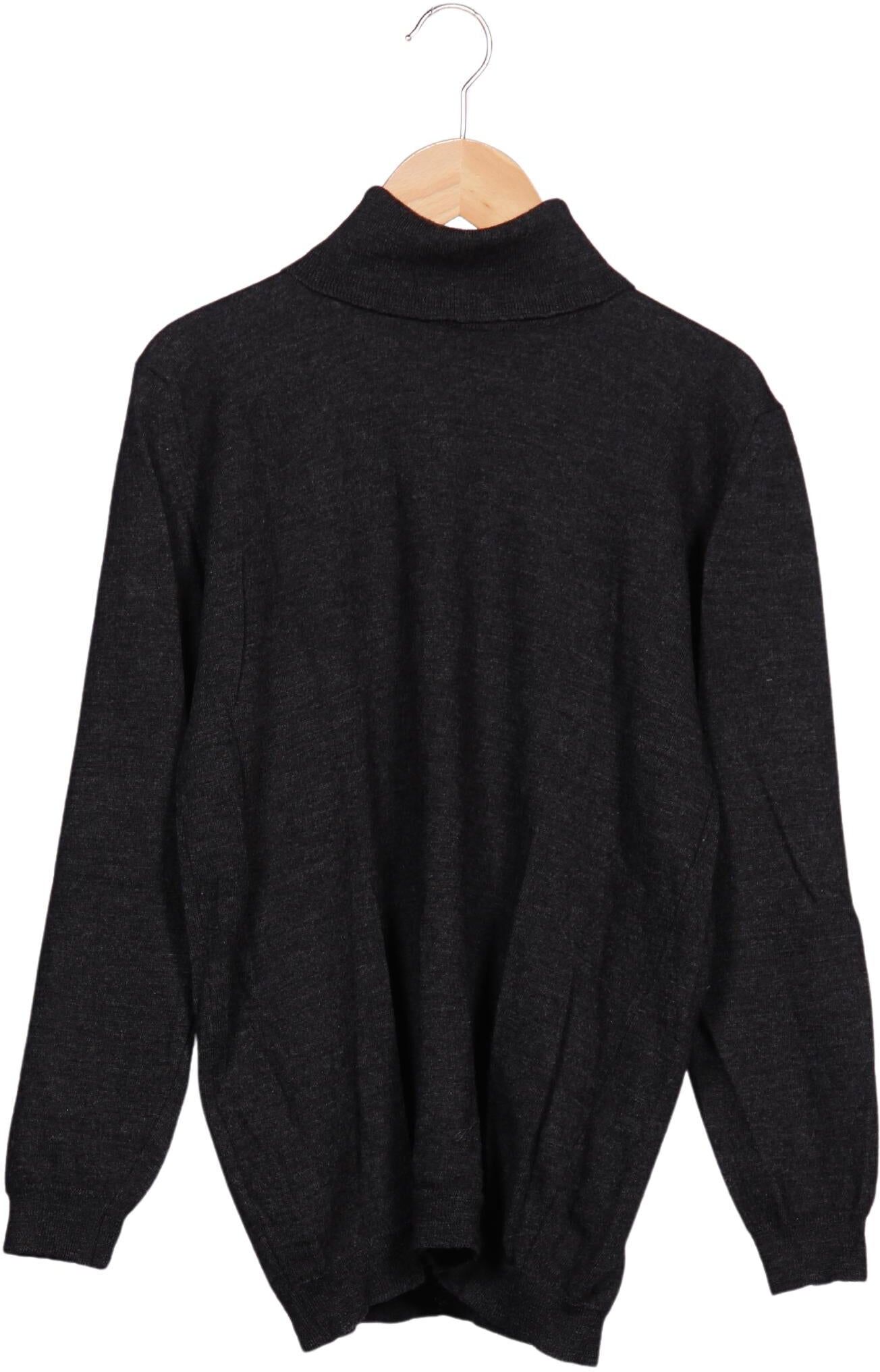 Burberry Damen Pullover, Grau, Gr. M, Schurwolle - Second Hand