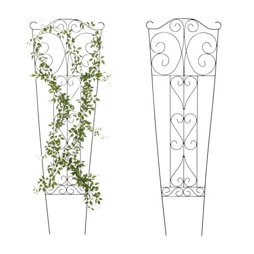 Relaxdays Klimrek Set, 4-delig, Bruin, H x B: 115 x 38 cm