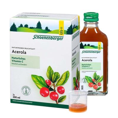 Acerola Schoenenberger Bio 3x200 ml Saft