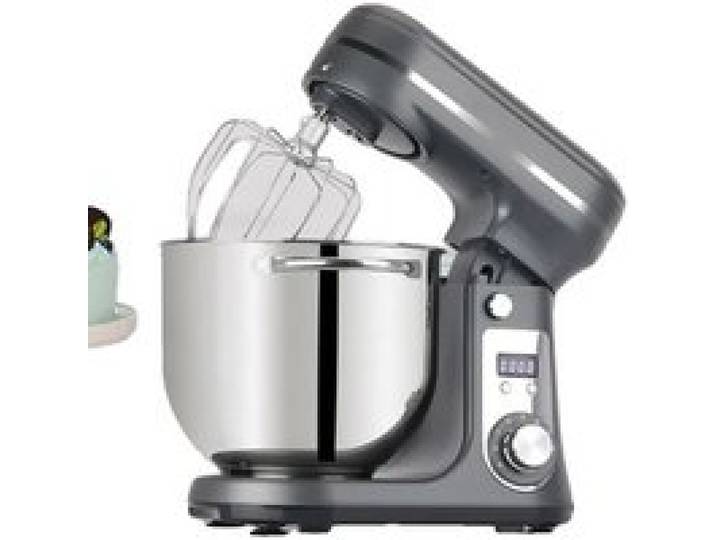 BioloMix Robot de Cuisine 1200W de Puissance Capacité de 6L 6L Noir BM-601 UE 6L Gris BM-601 UE