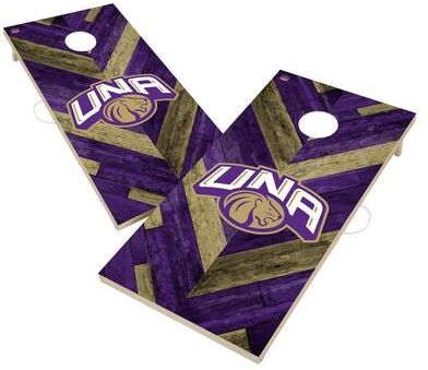 Skip's Garage North Alabama University Lions Cornhole Board Set