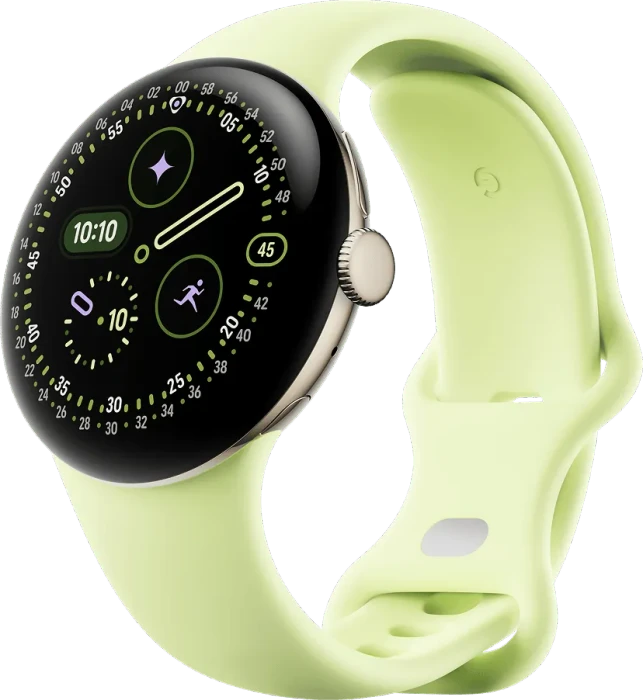 Google Pixel Watch 4 LTE 41mm Champagne Gold / Lemongrass, GA10834-EU
