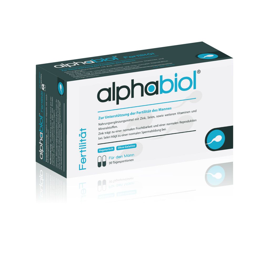 Alphabiol Fertilität für den Mann Kapseln 60 St