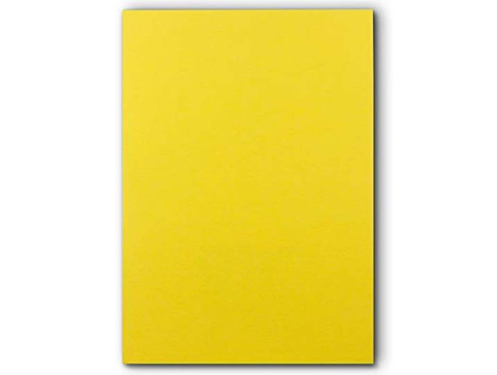 1000 DIN A5 Einzelkarten Papierbögen - Gelb - 240 g/m² - 14,8 x 21 cm - Bastelbogen Tonpapier Fotokarton Bastelpapier Tonkarton - FarbenFroh