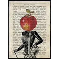 POSTER Fräulein Von Apple A4 Rahmenlos