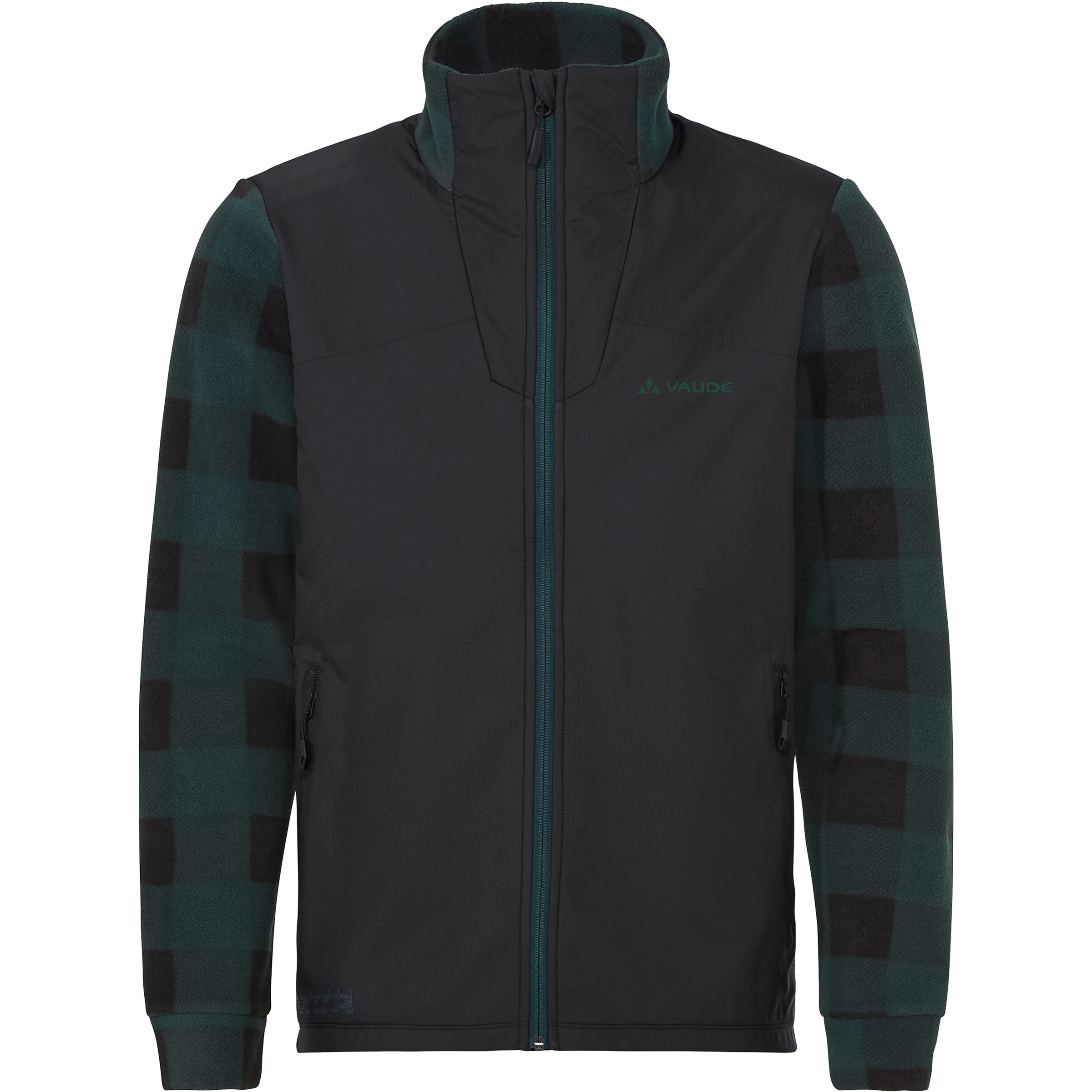 Vaude Minaki Mid II Fleecejacke schwarz Größe L Mountainbike Atmungsaktiv