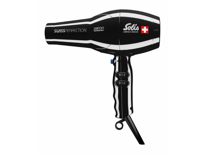 Solis Swiss Perfection Typ 440 Haarfön schwarz