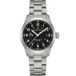 Hamilton H69509130 Herrenuhr Handaufzug Mechanical Power Reserve Stahl/Schwarz