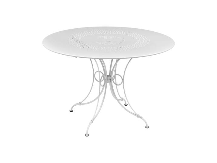 Fermob - Table ronde 1900 - Blanc - Acier