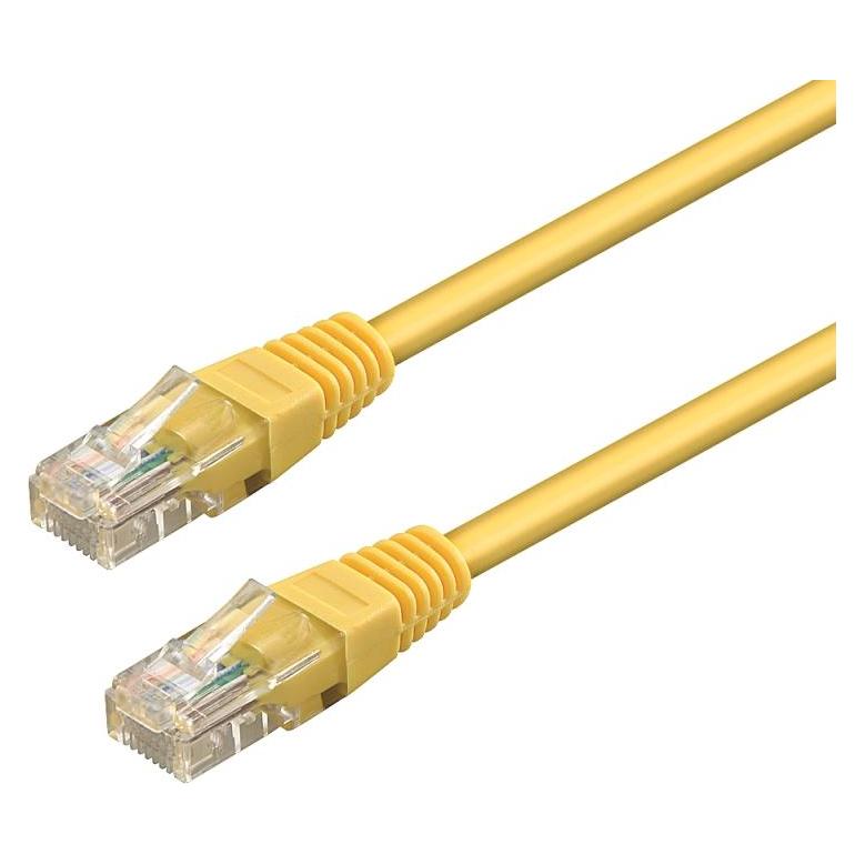Wp WPC-PAT-6U030Y Netzwerkkabel Gelb 3 m Cat6 U/UTP (UTP) (U/UTP, CAT6, 3 m) (WPC-PAT-6U030Y)