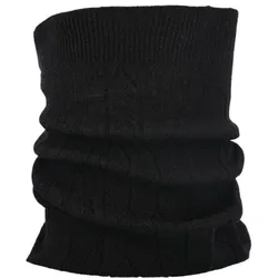 Q36.5 Halstuch nahtlos | schwarz
