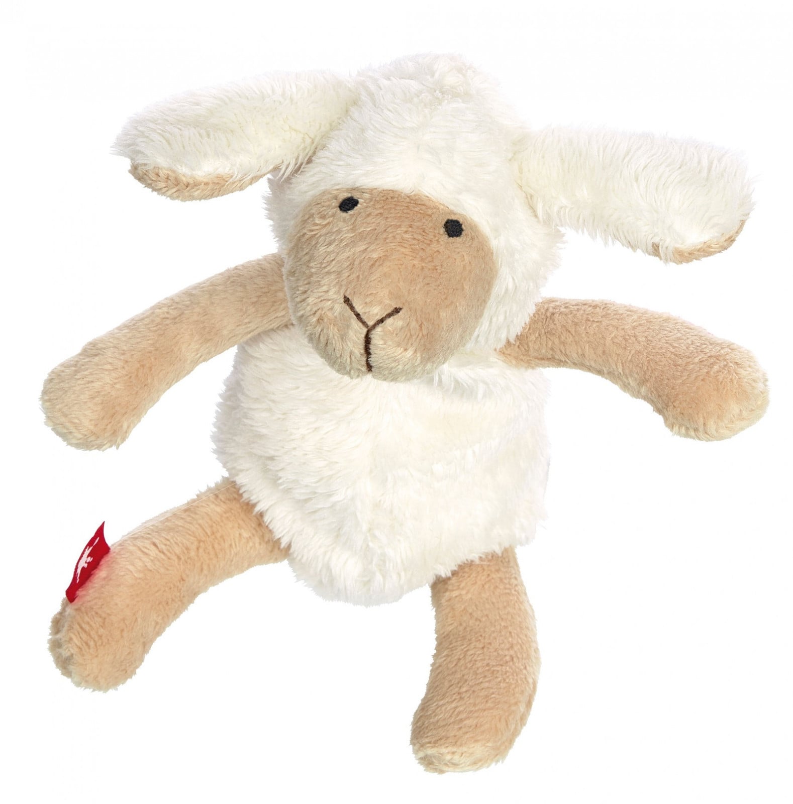Sigikid Sweeties Mini-granulaat schaapje babyspeelgoed wit