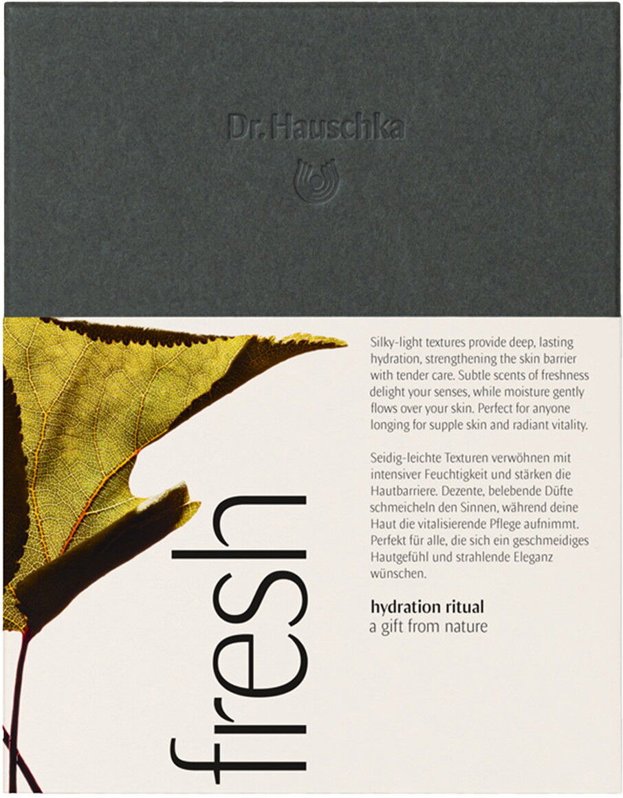 90ml Dr. Hauschka Geschenkset fresh (Reinigungsmilch 30ml + Tonikum 30ml + Serum 30ml)