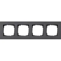 Gira Abdeckrahmen 4fach anth 0214235