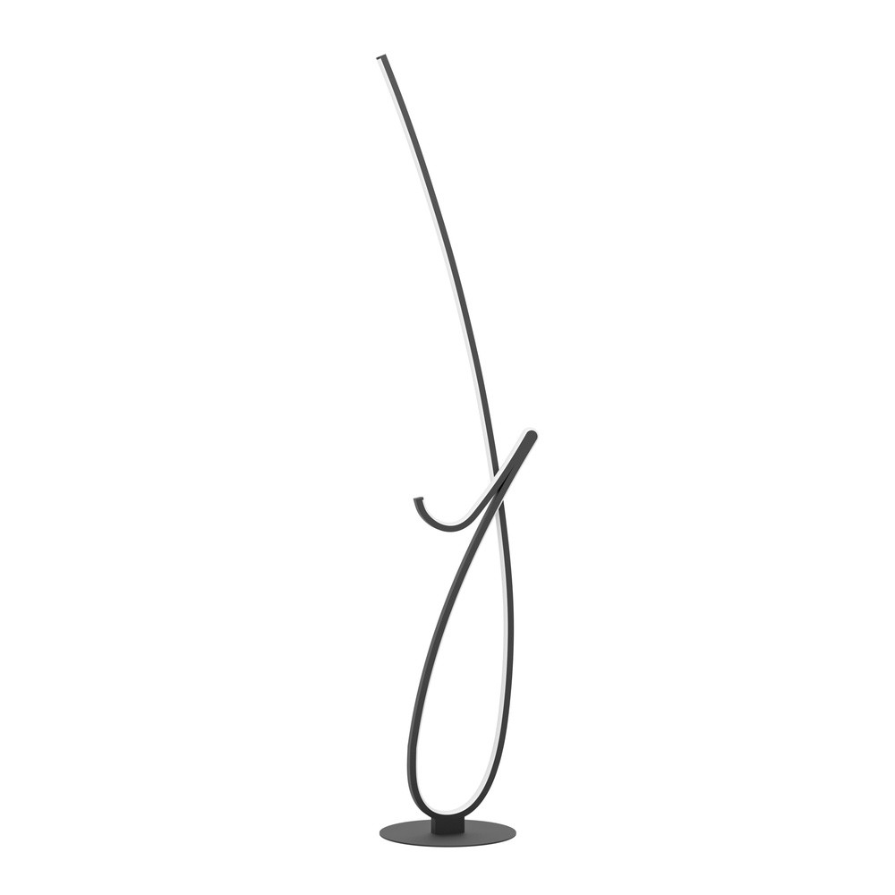 Eglo Cardoncito Design Led Vloerlamp Zwart