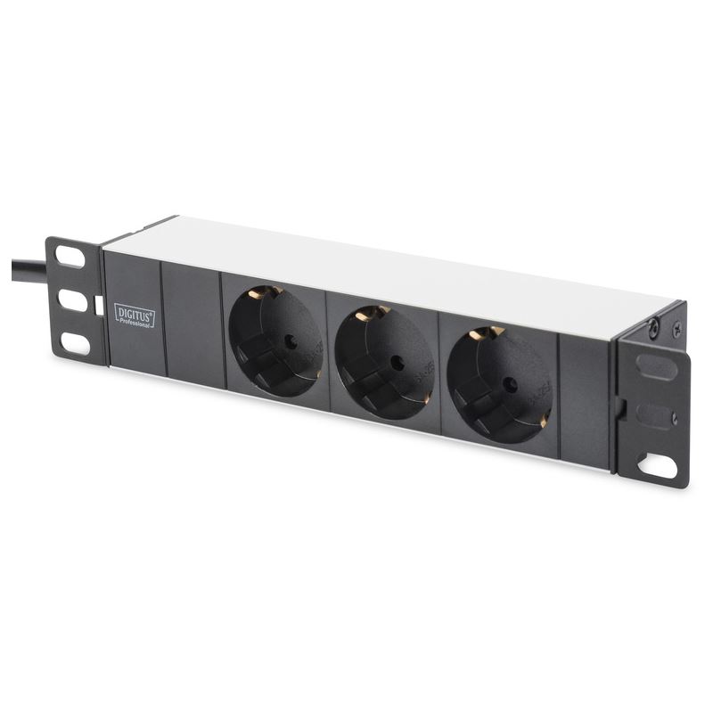 Digitus Assmann 10" Netzwerk Set 6HE Wandgeh.+Boden+PDU+Switch+Panel